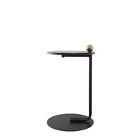 CASTELLUM Side Table Black/ Marble