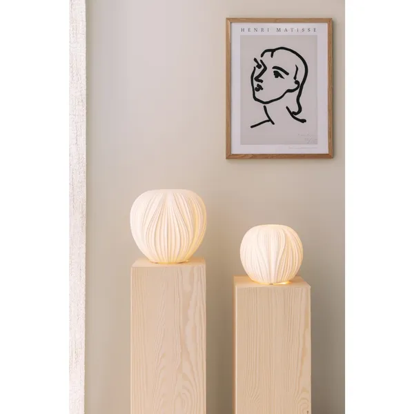Milo 21 Table Lamp White