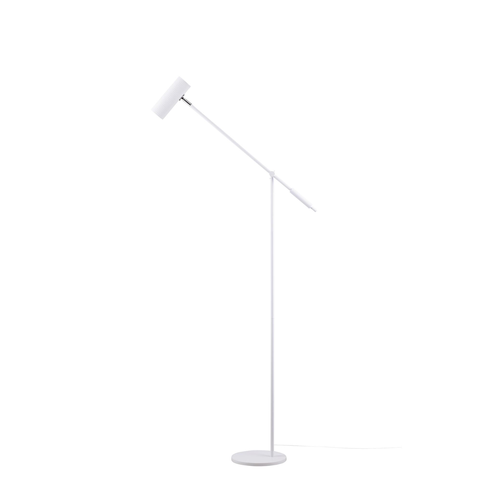 Hubble Read Lampadaire Blanc