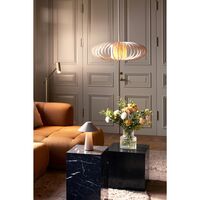 Hubble Read Vloerlamp Geborsteld Messing