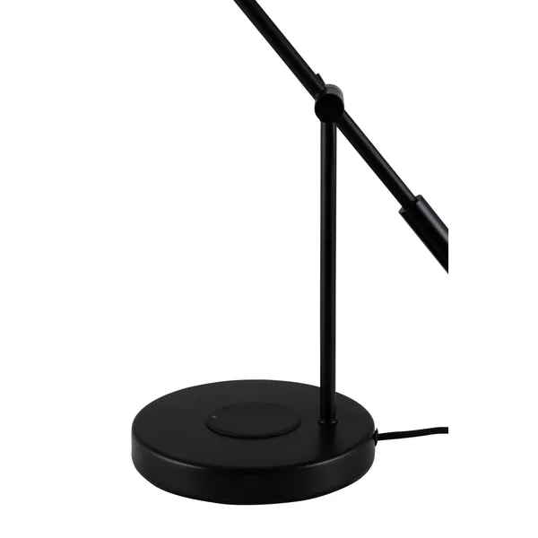 Hubble Read Table Lamp with Wireless Charging Black