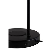Hubble Read Table Lamp with Wireless Charging Black