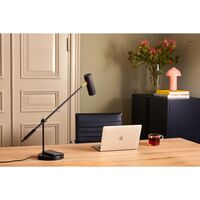 Hubble Read Table Lamp with Wireless Charging Black