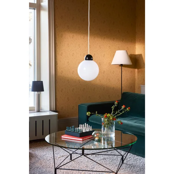 Rib 8 Table Lamp Base Brushed Steel