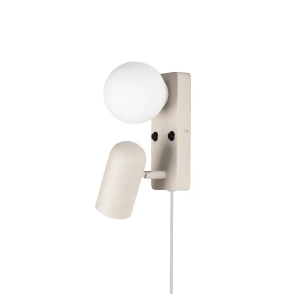 Doppio Wandlampe Beige