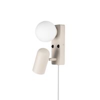 Doppio Wandlampe Beige