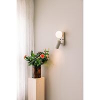Doppio Wandlampe Beige