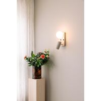Doppio Wandlampe Beige