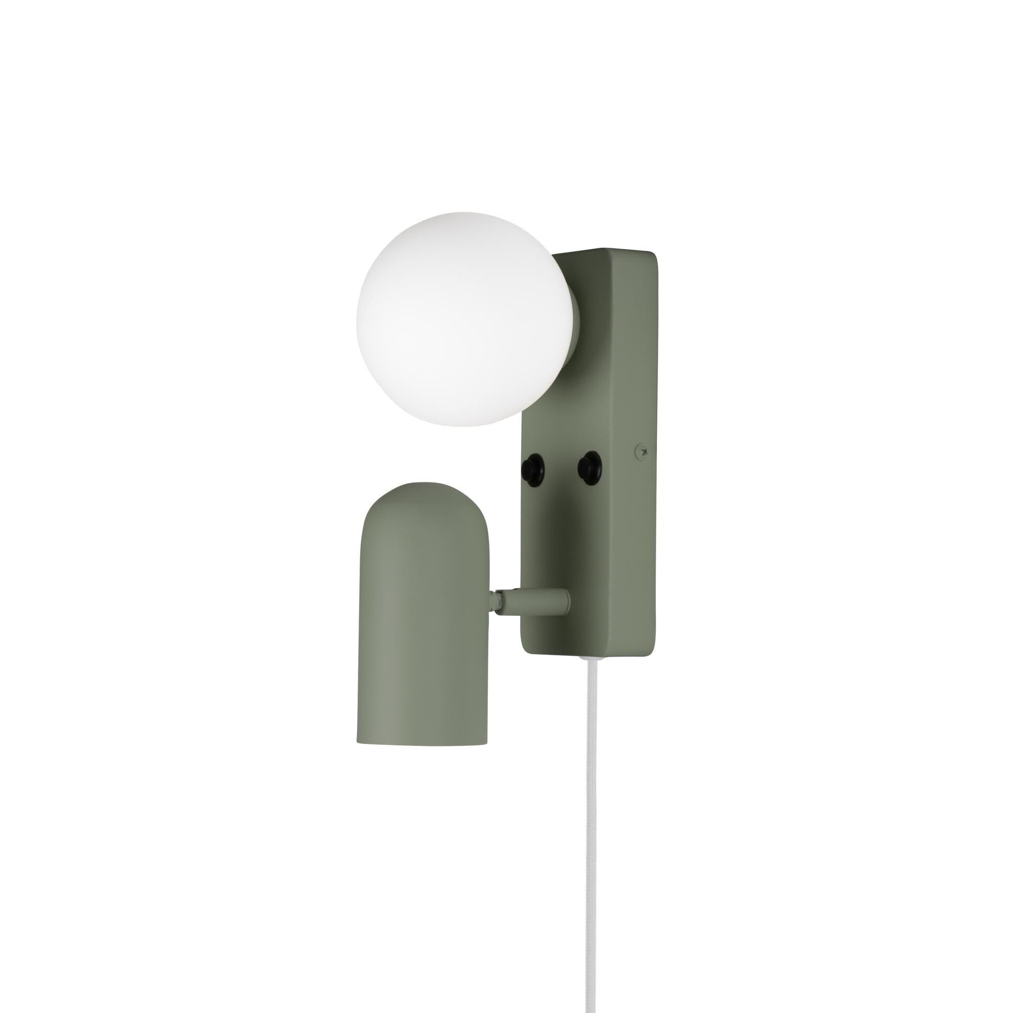 Doppio Vegglampe Grønn