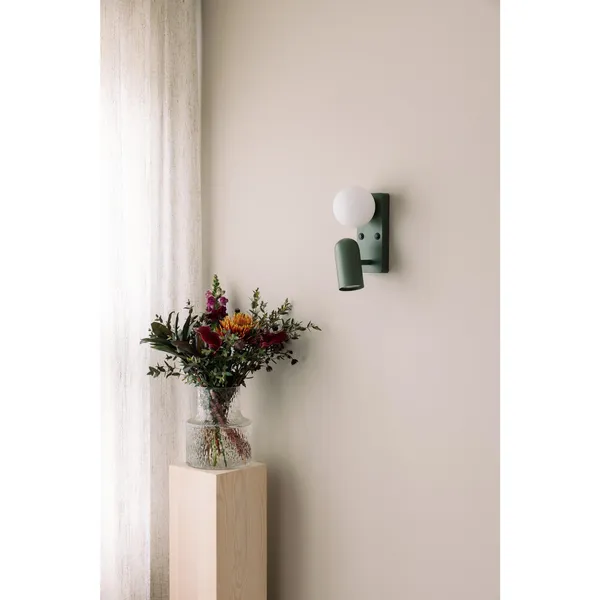 Doppio Wandlampe Grün
