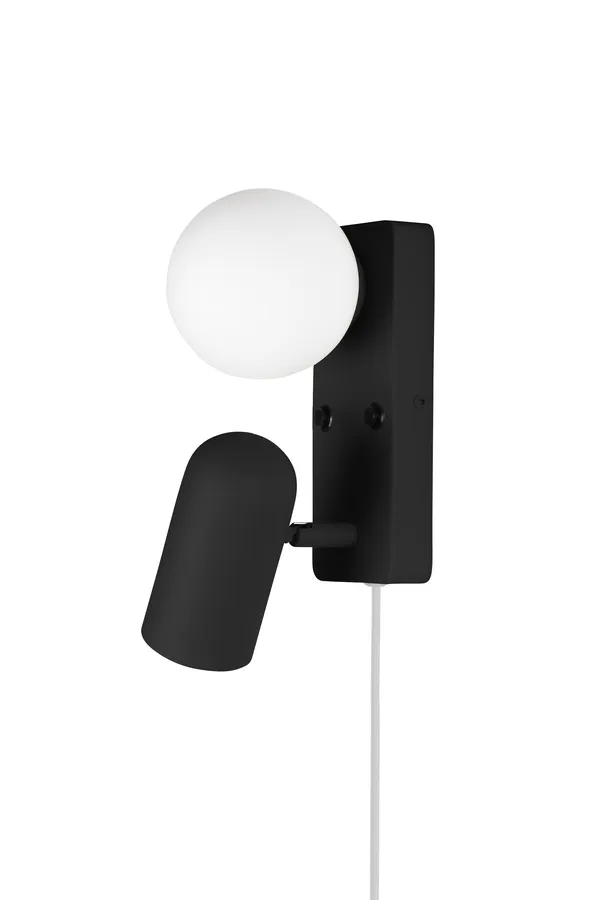 Doppio Wall Lamp Black