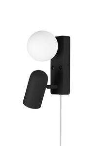 Doppio Wall Lamp Black