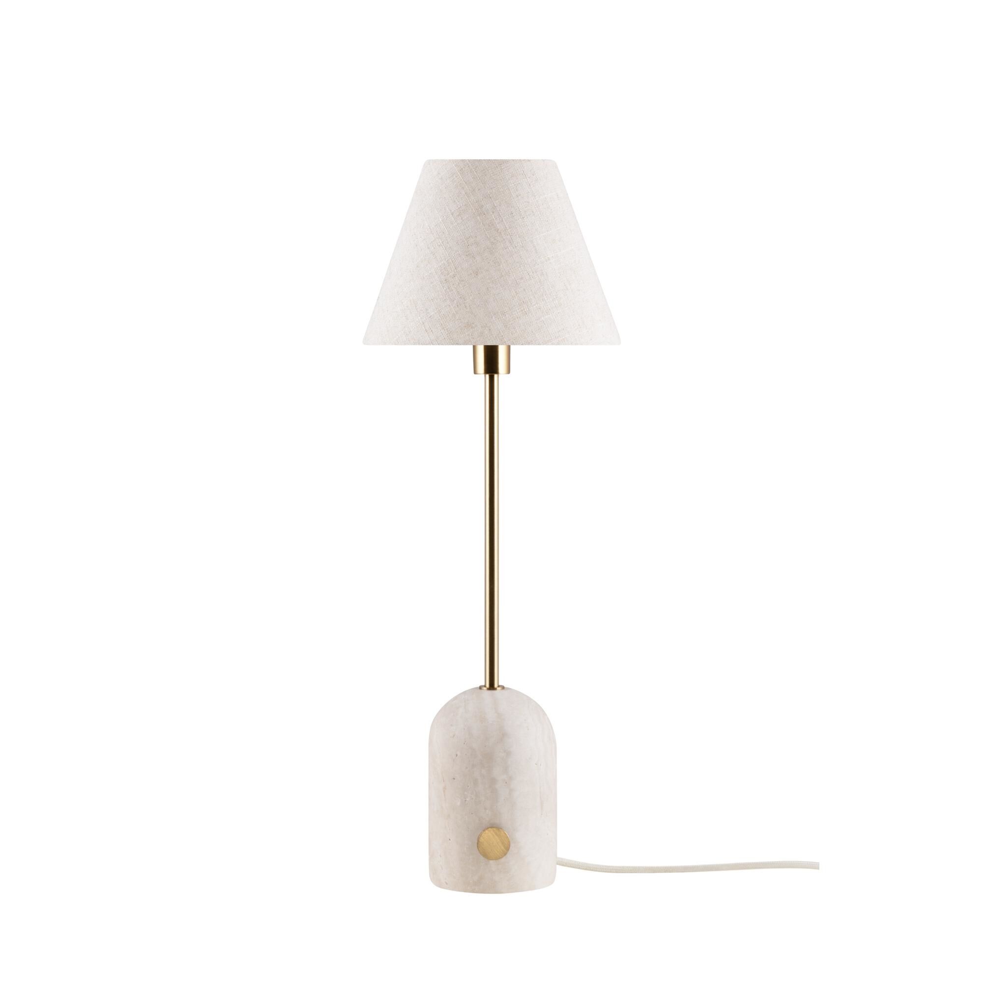 Gino 20 Bordslampa Travertin