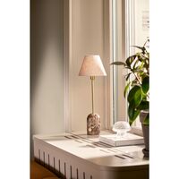 Gino 20 Table Lamp Brown
