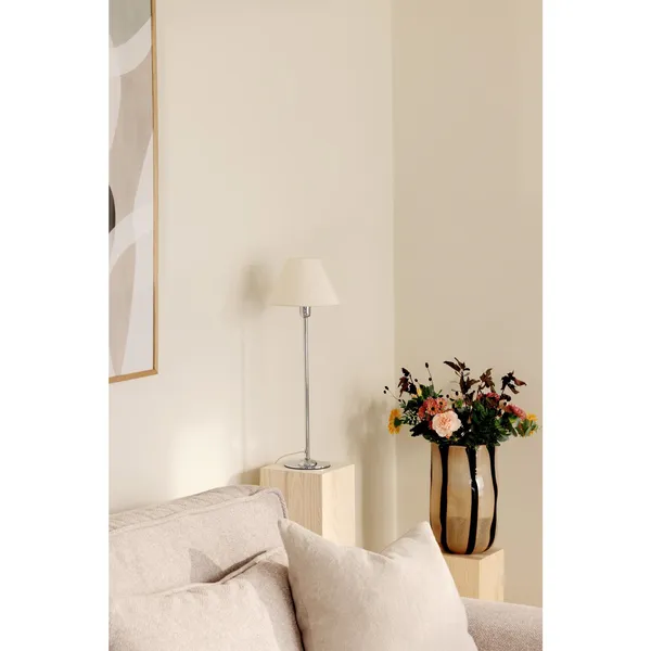Iris 45 Table Lamp Base Chrome