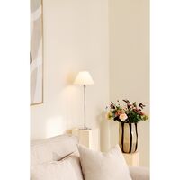Iris 45 Table Lamp Base Chrome