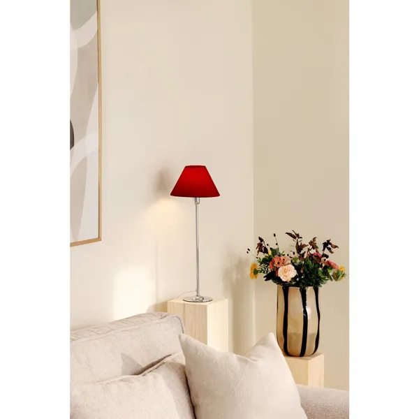 Iris 45 Table Lamp Base Chrome