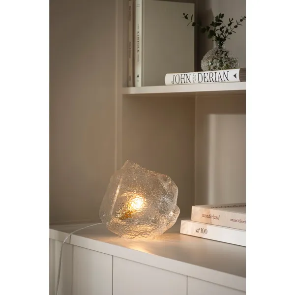 Valerie 25 Table Lamp Clear