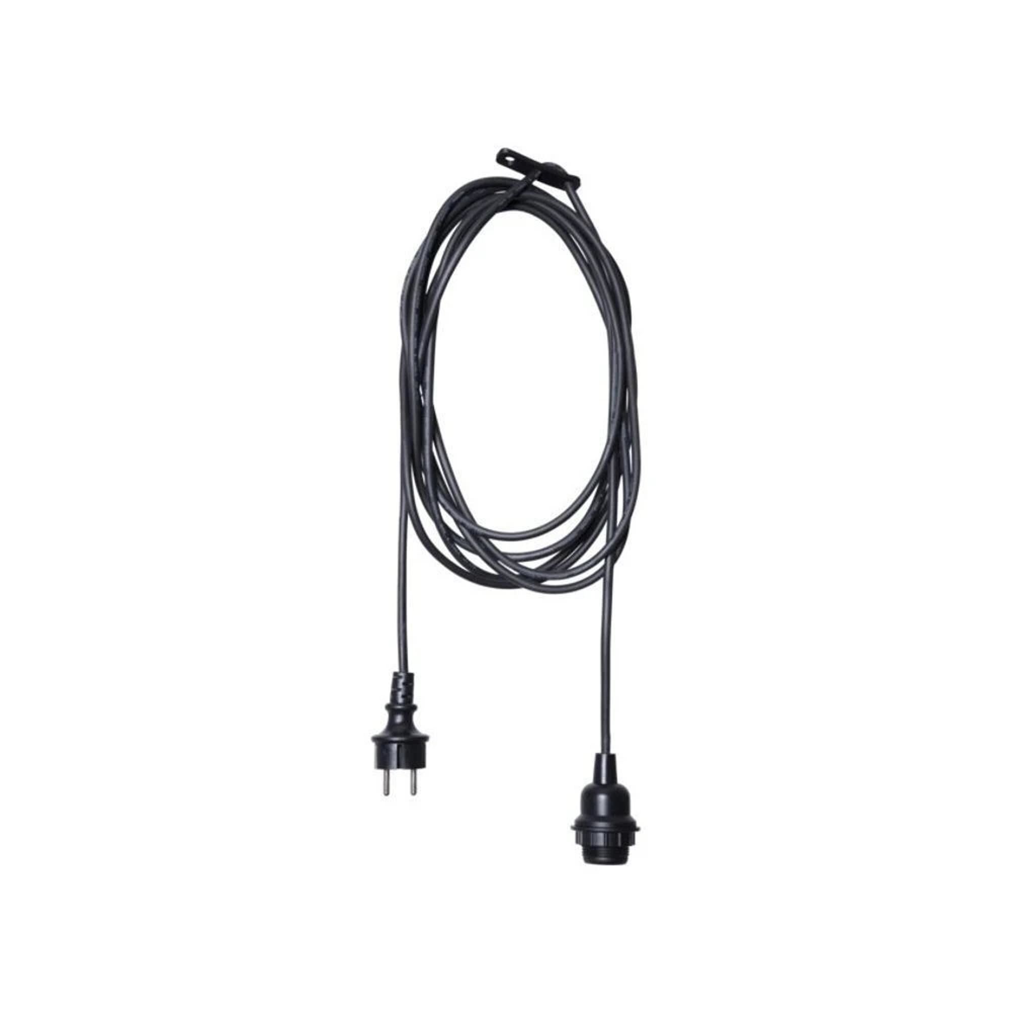 Suspension for Outdoor Lamps IP44 Sort