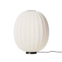 , dzianinowa Lampa stojąca wysoka/owalna, niska, Ø65, Perłowobiały