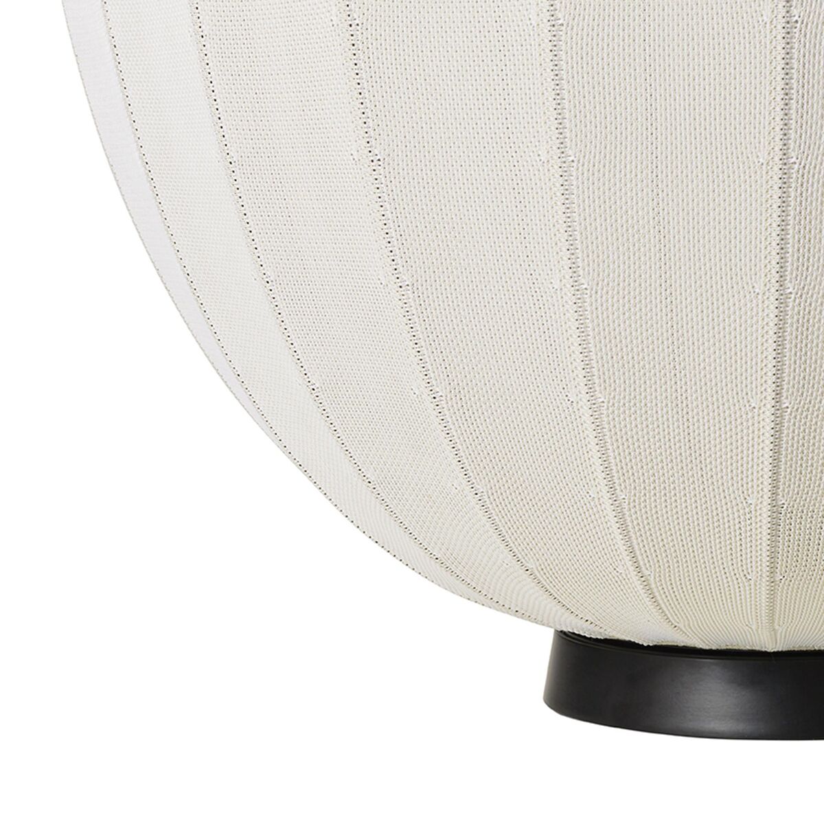 , dzianinowa Lampa stojąca wysoka/owalna, niska, Ø65, Perłowobiały