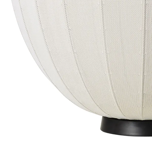 , dzianinowa Lampa stojąca wysoka/owalna, niska, Ø65, Perłowobiały