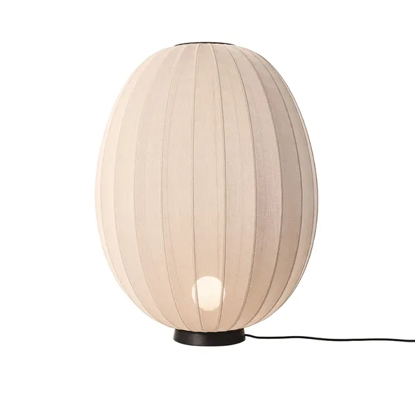Knit-Wit High/Oval Floor lamp Low Ø65 Sand Stone