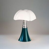 Pipistrello 1965 Table Lamp Mini Blue Green Without Cord