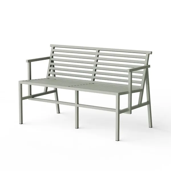 19 Outdoors Havebænk Grå