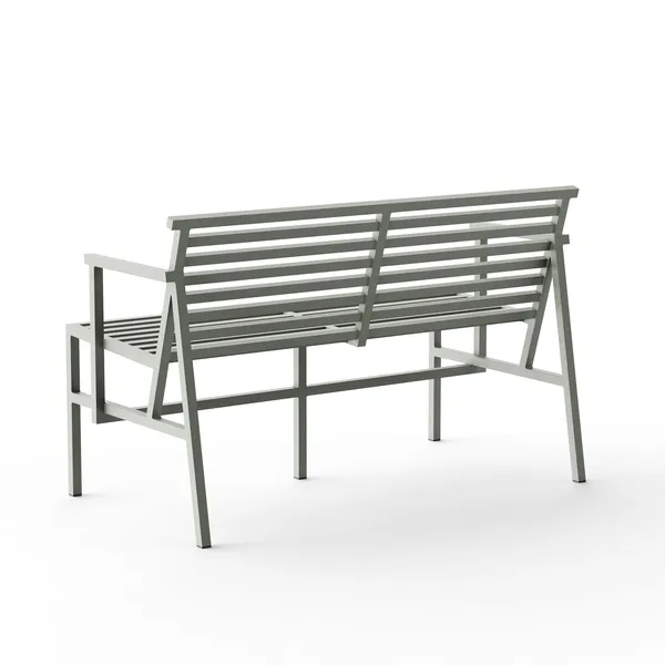19 Outdoors Havebænk Grå