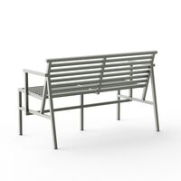 19 Outdoors Havebænk Grå