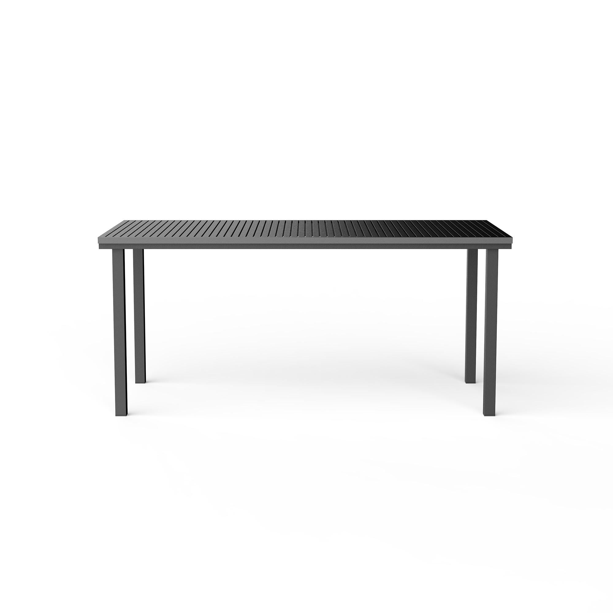 19 Outdoors Havebord 167,5x80,5 Sort