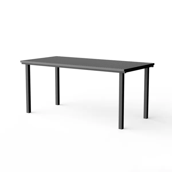 19 Utendørs Hagebord 167,5x80,5 Sort