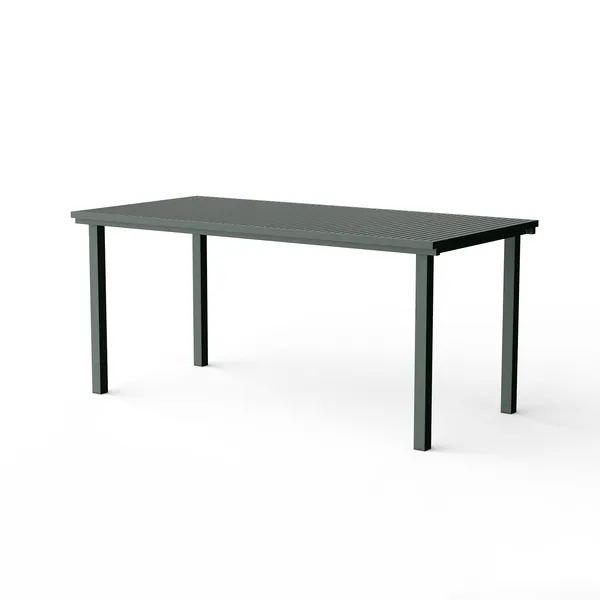 19 Outdoors Garden Table 167.5x80.5 Green