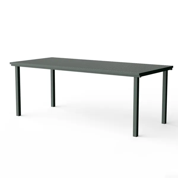 19 Outdoors Garden Table 200.5x90 Green