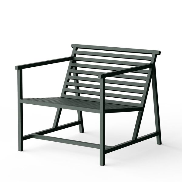 19 Outdoors Lounge Armchair Green