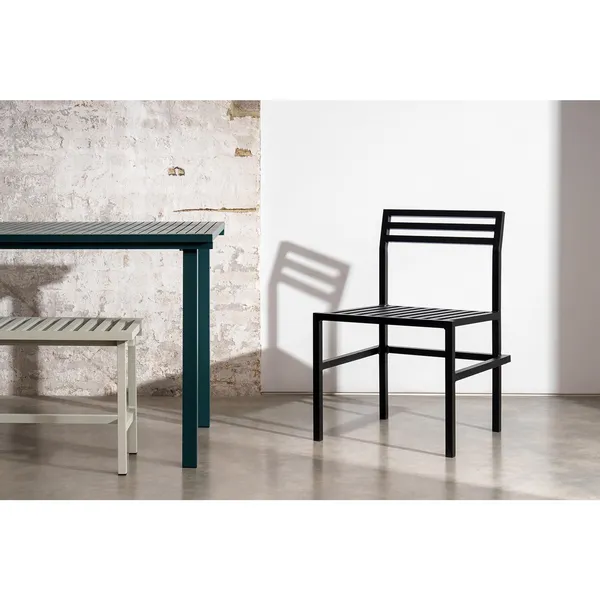 NINE 19 Outdoors Stacking Udendørsstol Sort
