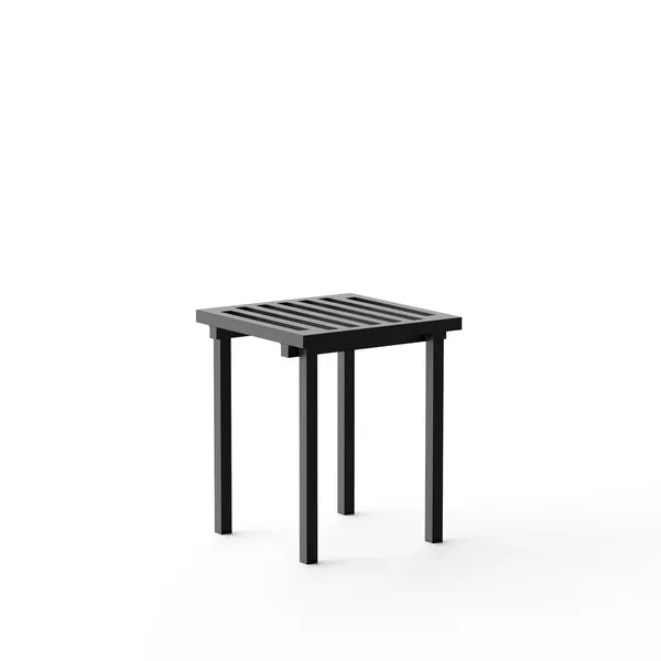 19 Outdoor-Hocker Schwarz