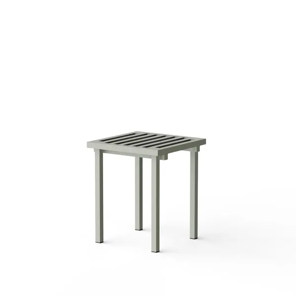 19 Outdoor Hocker Grau