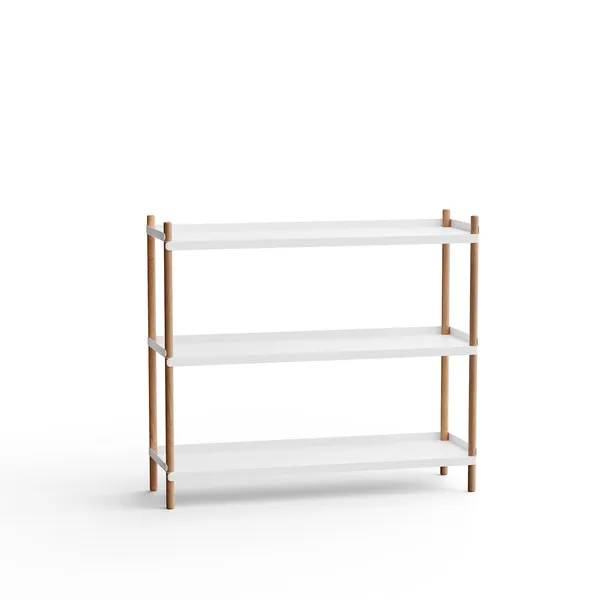 BOLT Shelf 1000 3 Pcs. White