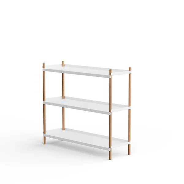 BOLT Shelf 1000 3 Pcs. White