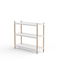 BOLT Shelf 1000 3 Pcs. White