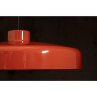 Lacquer Pendel Stor Rød
