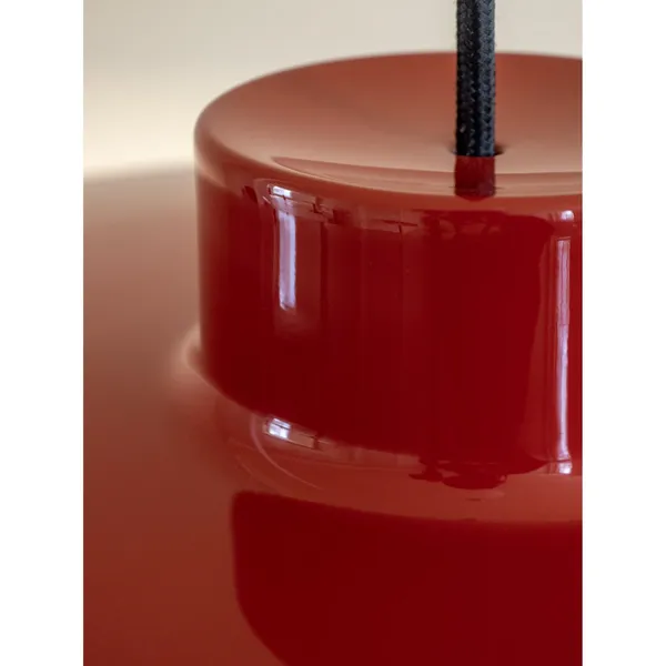 Lacquer Pendel Lille Rød