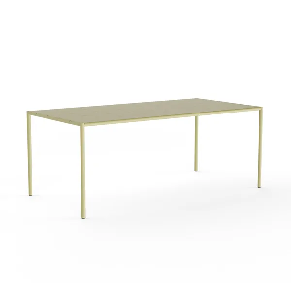 Sine Dining Table 189 x 94.5 cm Yellow