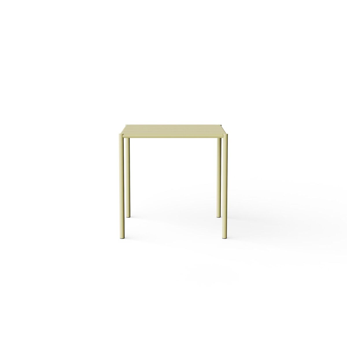 Sine Eettafel 75 x 75 cm Geel