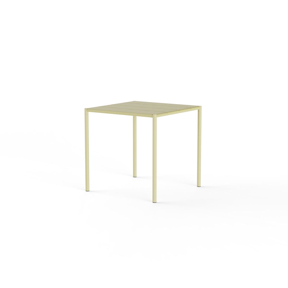 Sine Eettafel 75 x 75 cm Geel