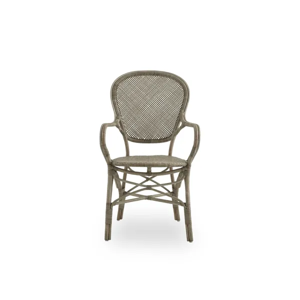 Rossini Dining Chair with Armrest Taupe