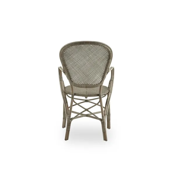 Rossini Dining Chair with Armrest Taupe