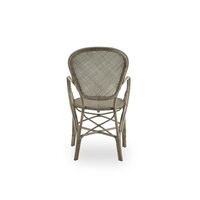 Rossini Dining Chair with Armrest Taupe